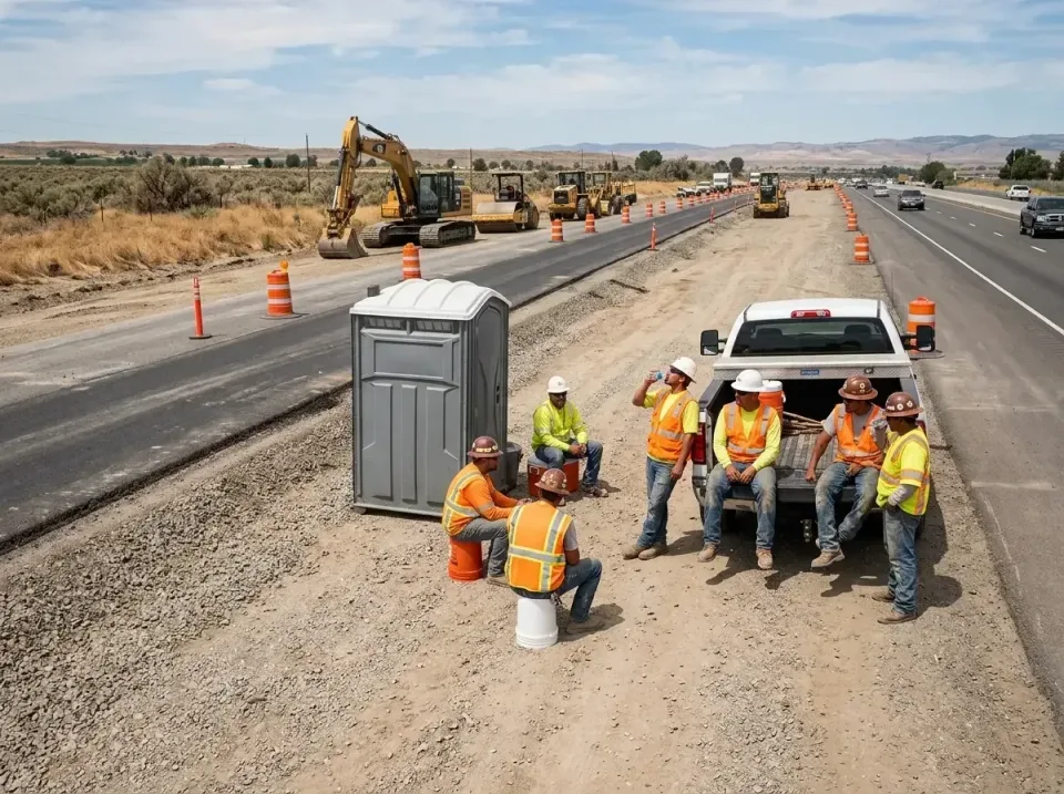 highway-road-construction-crew-007 — frequently asked questions, Porta Potty and Restroom Rentals in Guerneville, CA